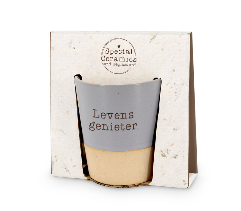 SPECIAL CERAMICS BEKER LEVENSGENIETER