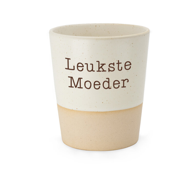 SPECIAL CERAMICS BEKER LEUKSTE MOEDER