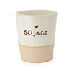 SPECIAL CERAMICS BEKER  50 JAAR