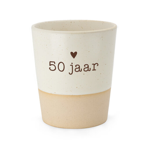 SPECIAL CERAMICS BEKER  50 JAAR 