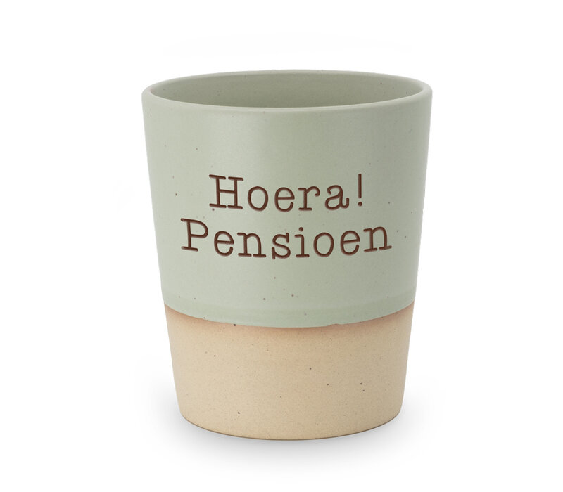 SPECIAL CERAMICS BEKER  PENSIOEN