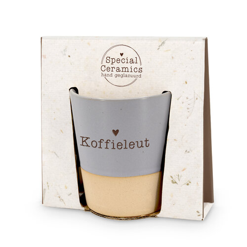 SPECIAL CERAMICS BEKER  KOFFIELEUT 