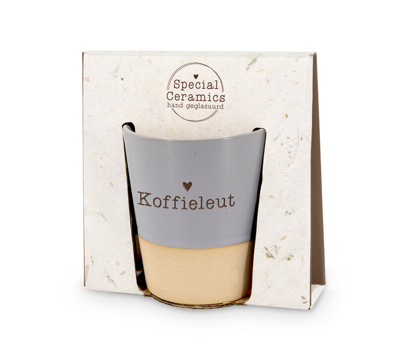 SPECIAL CERAMICS BEKER  KOFFIELEUT