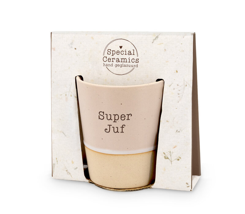 SPECIAL CERAMICS BEKER  SUPER JUF