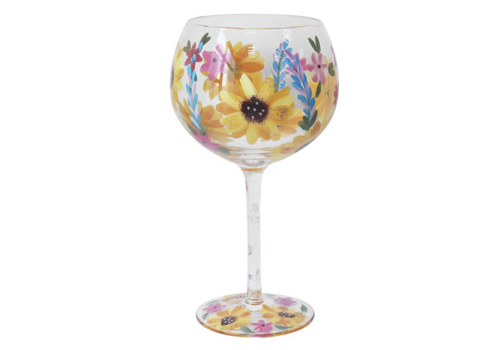 GIN GLAS ZONNEBLOEM