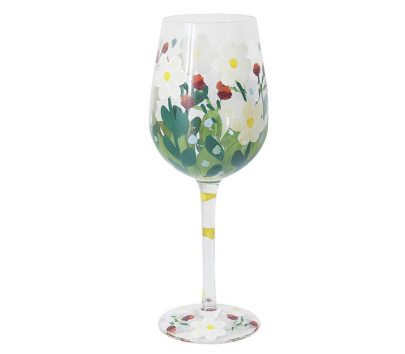 WIJNGLAS DAISIES