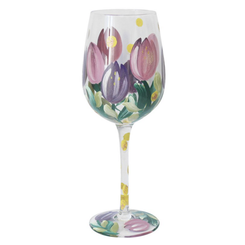 WIJNGLAS TULPEN 