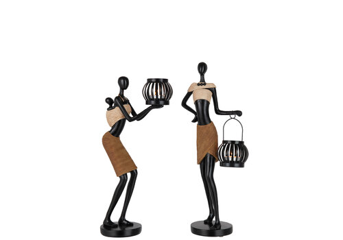 J-Line THEELICHTHOUDER -  IN DE HANDEN