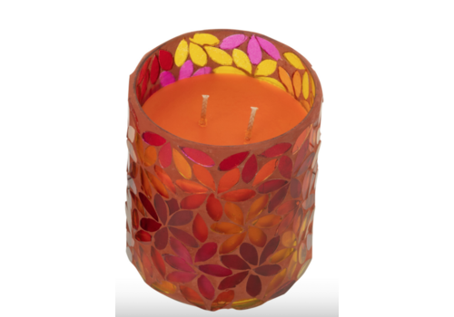 J-Line GEURKAARS- BLOEMEN MOZAIEK