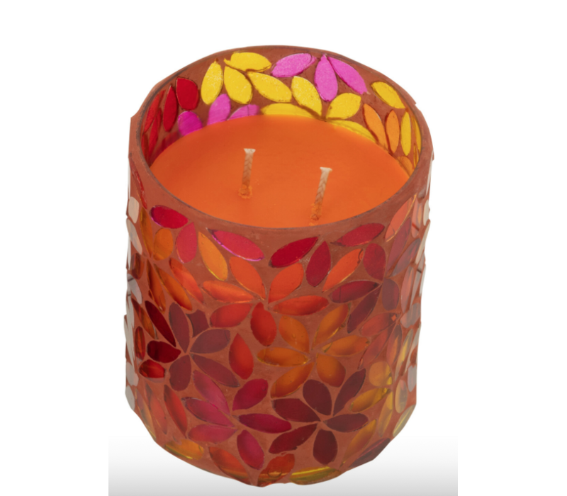 GEURKAARS- BLOEMEN MOZAIEK