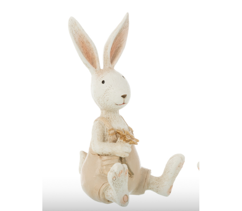 KONIJN - ZITTEND BLOEM