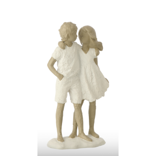 BEELD - JONGEN EN MEISJE 