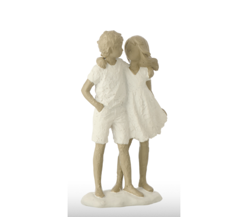 BEELD - JONGEN EN MEISJE