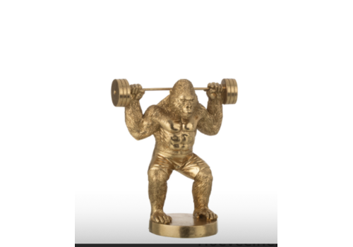 J-Line BEELD - GORILLA GEWICHTHEFFEN