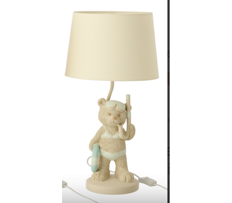 TAFELLAMP - STRANDMEISJE