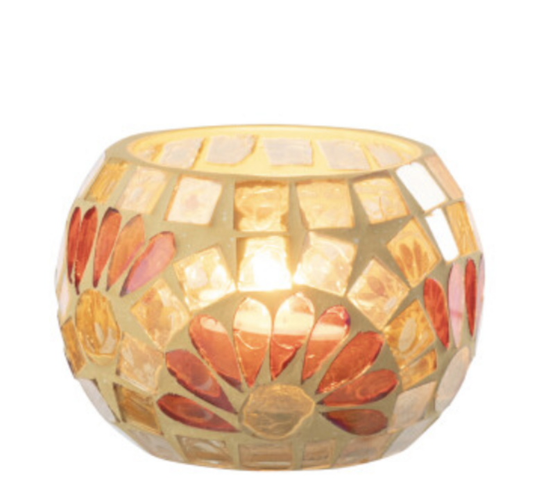 THEELICHTHOUDER SMALL - GEBROKEN WIT