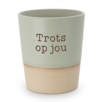 SPECIAL CERAMICS BEKER  - TROTS OP JOU