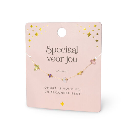 EDELSTEEN ARMBAND - SPECIAAL VOOR JOU 