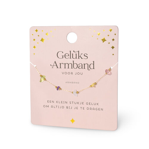 EDELSTEEN ARMBAND - GELUKSARMBAND 