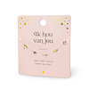 EDELSTEEN ARMBAND - HOU VAN JOU