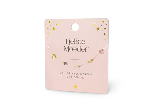 EDELSTEEN ARMBAND - LIEFSTE MOEDER