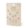 EDELSTEEN ARMBAND & KETTING SET - LIEFSTE MOEDER
