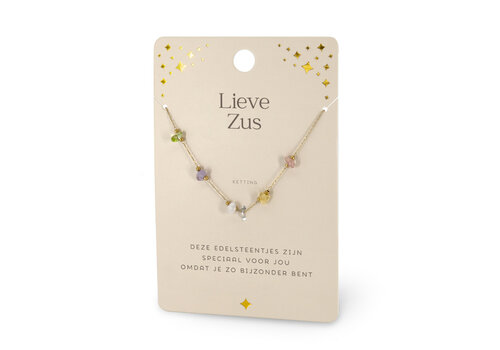 EDELSTEEN KETTING - LIEFSTE ZUS