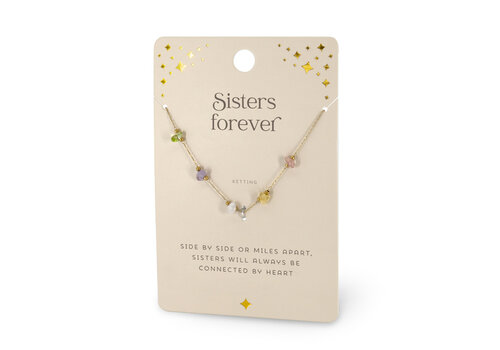 EDELSTEEN KETTING - SISTERS
