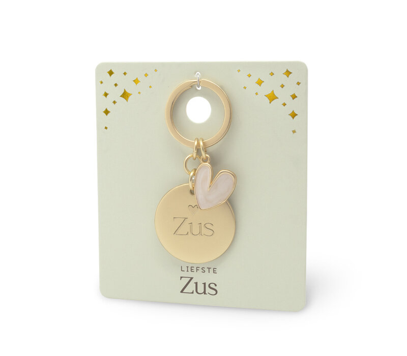 EDELSTEEN SLEUTELHANGER - ZUS