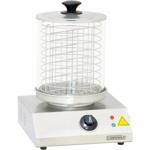 Casselin Chauffe-Saucisses Inox - 800W - Jusqu'à 100°C - 280x280(H)355mm