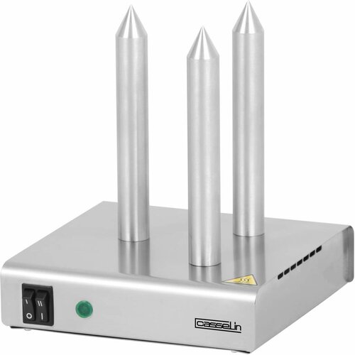 Casselin Chauffe-Pain Inox - 3 Plots - 220x220x(H)250mm