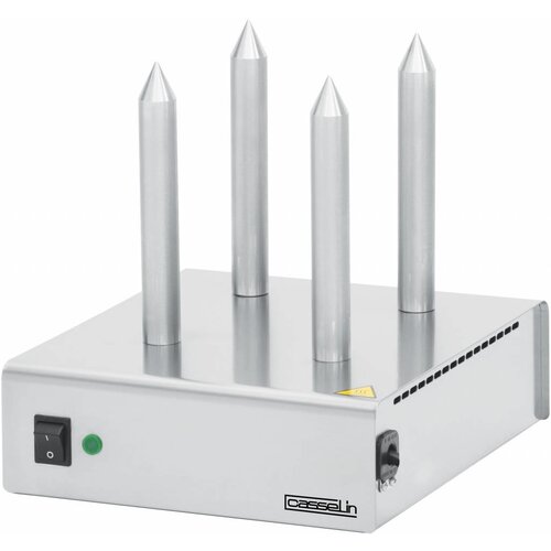 Casselin Chauffe-Pain Inox - 4 Plots - 260x300x(H)290mm