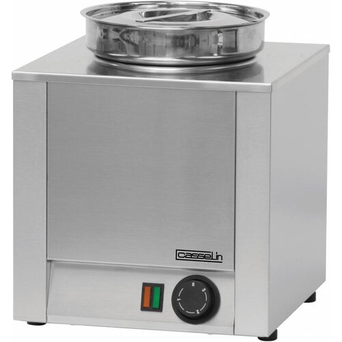 Casselin Bain Marie à Sauce Inox | 4,5 Litres | 200W | 300x300x350(h)mm