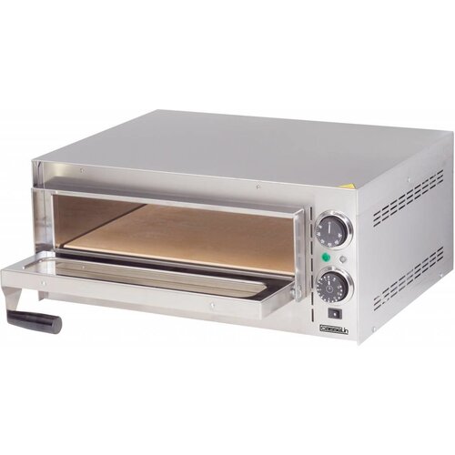 Casselin Four à Pizza Inox | 230v | 1 Pizza Ø350mm | 570x470x250(h)mm