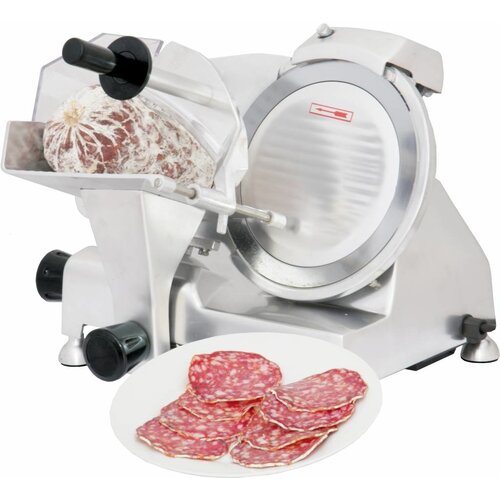 Casselin Trancheuse à Jambon Professionnelle - Lame 220mm - 120W - 485x375x370(h)mm Casselin Trancheuse à Jambon Professionnelle - Lame 220mm - 120W - 485x375x370(h)mm