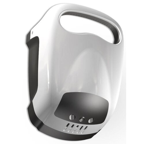 Vama Sèche-Mains Hands-in| Blanc | Très Silencieux 60dB - 10 sec - avec Bac d'Égouttage