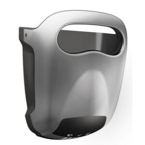 Vama Sèche-Mains Hands-in | Gris | Très Silencieux 60dB - 10 sec - avec Bac d'Égouttage