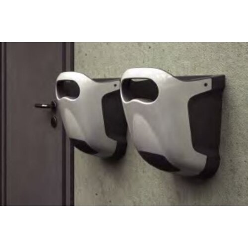 Vama Sèche-Mains Hands-in | Gris | Très Silencieux 60dB - 10 sec - avec Bac d'Égouttage