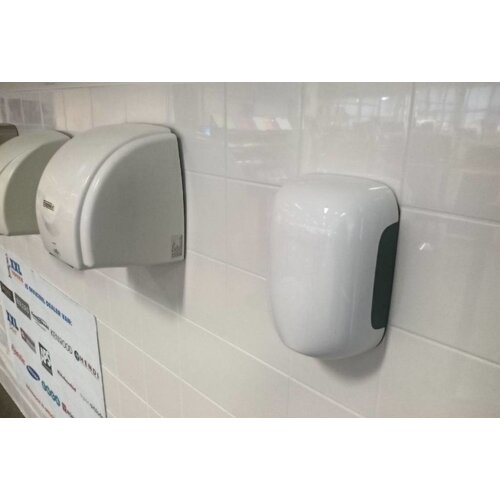 Vama Sèche-Mains MINI - Super Compact - Temps de Séchage 13 sec - Blanc ABS - 900W