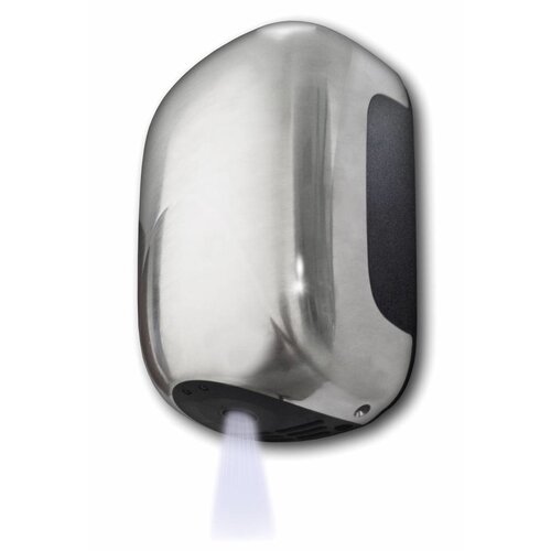 Vama Sèche-Mains MINI - Super Compact - Temps de Séchage 13 sec - Gris ou Chrome - 900W