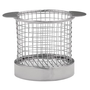 CHRselect Panier De Présentation + Oreilles Inox - Olympia - Ø80x80(H)mm