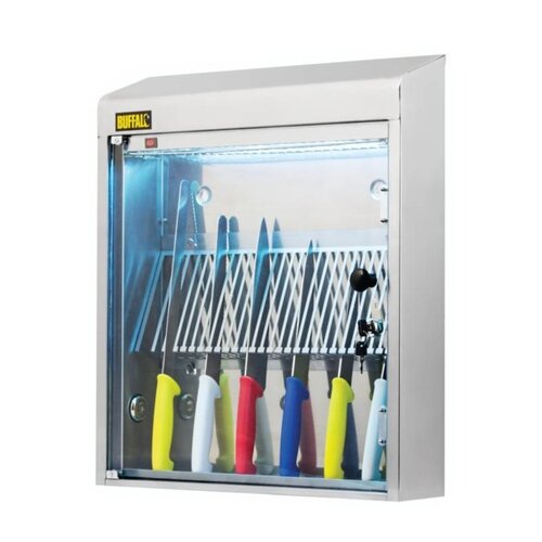 Buffalo Armoire De Stérilisation - Pour 15 Couteaux - Lumière UV