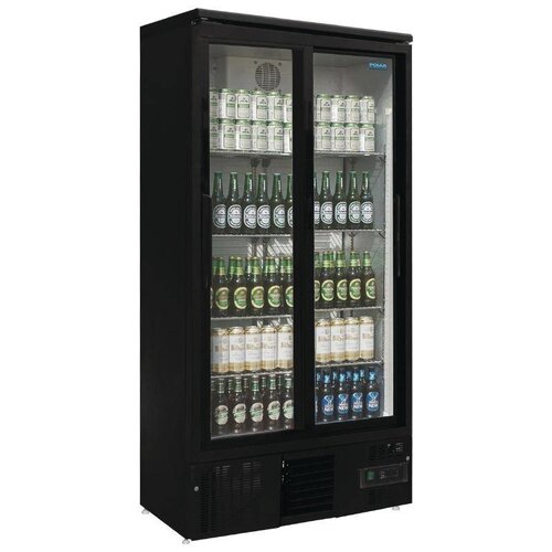Polar Arrière-Bar Haute | 2 Portes Coulissantes | Capacité 490 Litres | 1880(h)mm