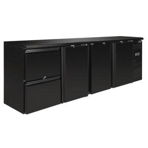 Polar Arrière Bar Pleine | 3 Portes + 2 Tiroirs | Capacité 698 Litres | 860(h)mm Polar Arrière Bar Pleine | 3 Portes + 2 Tiroirs | Capacité 698 Litres | 860(h)mm