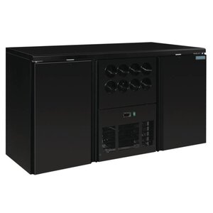 Polar Arrière Bar Pleine | 2 Portes + Rafraîchisseur Bouteilles | Capacité 380 Litres | 860(h)mm Polar Arrière Bar Pleine | 2 Portes + Rafraîchisseur Bouteilles | Capacité 380 Litres | 860(h)mm