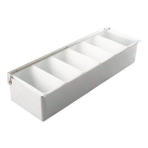 CHRselect Boîte à Ingrédients - 6 compartiments - Inox