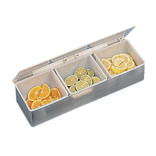 CHRselect Boîte à Ingrédients | 3 compartiments | Inox