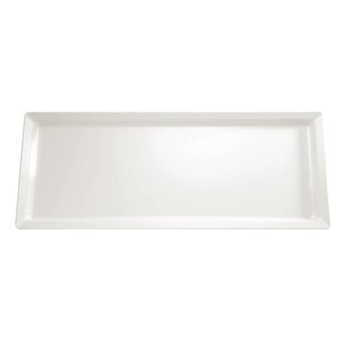 CHRselect Plateau Rectangulaire Blanc - Mélamine - APS - 265x650mm