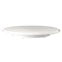 Plat Rond APS - Mélamine Blanc - 310mm