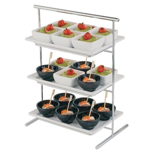 CHRselect Plateau Rectangulaire Blanc - Mélamine - APS - 300x210mm